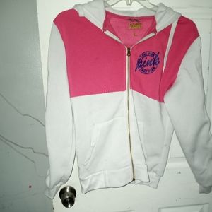 VS Pink nd White Hoodie